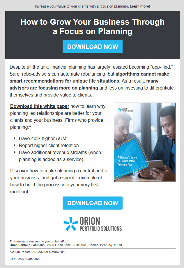 Lead Gen Email Marketing Campaign